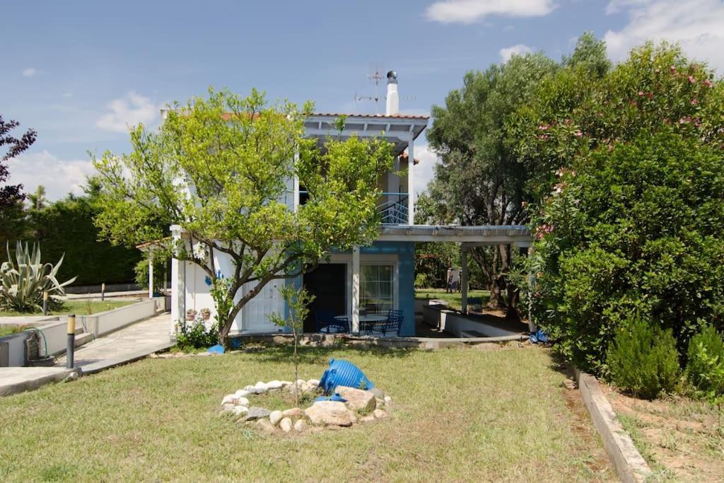 Wonderful House With Private Garden Vila Flogita Exterior foto